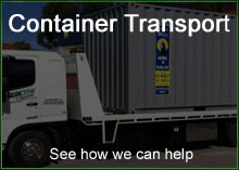 call us today for 20ft container transport